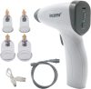 Elektromos köpölyöző - 4 fejes masszázskészlet cellulit ellen