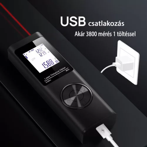 Dong Mei profesionálny laserový diaľkomer