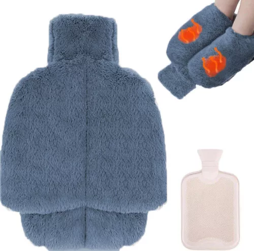 Teplé ponožky na chodidlá v tvare plyšových zvieratiek