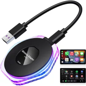   Crystal Carplay + bezdrôtový adaptér pre Android Auto – univerzálny
