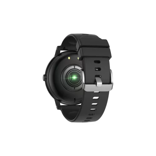 Inteligentné hodinky Ikarios S88 čierne so sledovaním spánku, meraním pulzu a hladiny kyslíka v krvi.