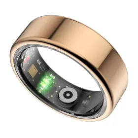   Inteligentné fitness kruh - zlatá, veľkosť 9, monitor spánku, počítadlo kalórií, monitor krvného tlaku a saturácie kyslíka