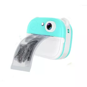 Detský digitálny fotoaparát s okamžitou tlačou, modrý