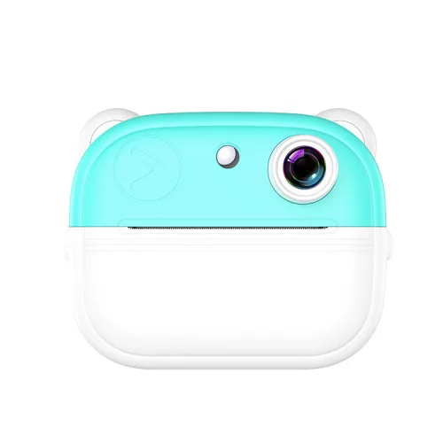Detský digitálny fotoaparát s okamžitou tlačou, modrý