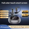 V bunke:SonicEdge Q18 Bluetooth slúchadlá s displejom, ANC potlačením hluku, čierna