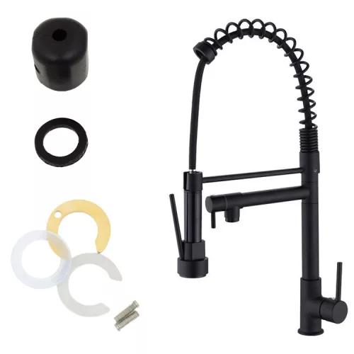 Teleskopická batéria čierna