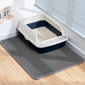   Dvojvrstvová podložka pred mačaciu toaletu - výhodná cena