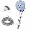 Háromfunkciós zuhanyfej szett – 2 m tömlővel és fali tartóval