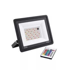 50 W-os RGB LED reflektor távirányítóval, IP66