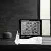 Digitálny teplomer a vlhkomer pre vnútorné a vonkajšie použitie