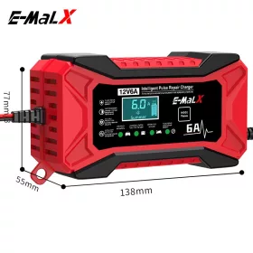 Inteligentná nabíjačka batérií 12 V, 6 A