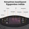 Inteligentná vibračná cvičebná podložka s diaľkovým ovládaním – s integrovaným reproduktorom – RSB-304, čierna