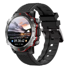   Inteligentné hodinky Z21 Max – volanie cez Bluetooth, meranie skutočnej srdcovej frekvencie, športové a inteligentné funkcie – čierne