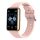 Z23 pink okosóra 1,57 hüvelykes kijelző, Bluetooth-hívás, pulzusmérő, lépésszámláló