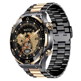   S30 Max Okosóra – AMOLED kijelző, Bluetooth hívás és helyi zenelejátszás - Fekete Arany