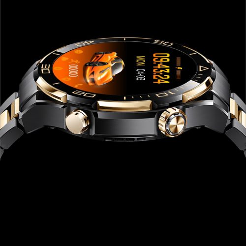 S30 Max Okosóra – AMOLED kijelző, Bluetooth hívás és helyi zenelejátszás - Fekete Arany