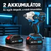 Súprava dvojakumulátorového vŕtačky-skrutkovača REXTOOL Basic – 96 V