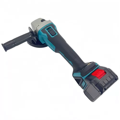 Rextool 96V Akkumulátoros szerszámkészlet – fúró és sarokcsiszoló szett szerszámos ládával