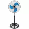 Sada 2 ks 18-palcových stojacích ventilátorov – s 3 kovovými lopatkami, 3 rýchlostnými stupňami, nastaviteľná výška v rozmedzí 100–128 cm