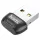 HOCO UA18 Bluetooth 5.0 USB-A nano adaptér, čierny