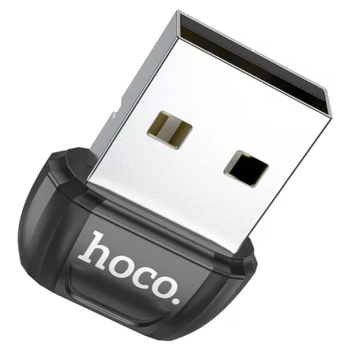 HOCO UA18 Bluetooth 5.0 USB-A nano adaptér, čierny