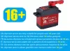 Vodotesné digitálne servo diymore 8120MG – 20 kg, 270°, 2 ks