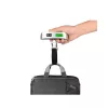 Digitálna váha na kufre s LCD displejom, 50 kg, strieborná a čierna