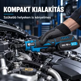   Sada akumulátorových skrutkovačov s ráčnovým mechanizmom REXTOOL, s 2 akumulátormi