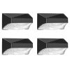 Sada 4 ks solárnych záhradných svietidiel Illumina