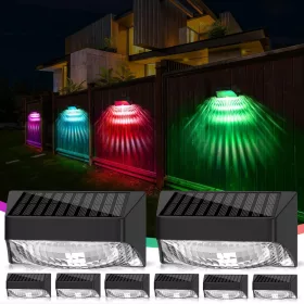 Sada 8 záhradných svietidiel Illumina Solar
