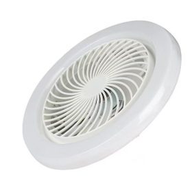   Jednoduchá LED lampa s ventilátorom, objímka E27, s diaľkovým ovládaním.