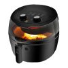 Nineshield légkeveréses sütő forgó lapáttal, 8L 1500W - receptkönyvvel
