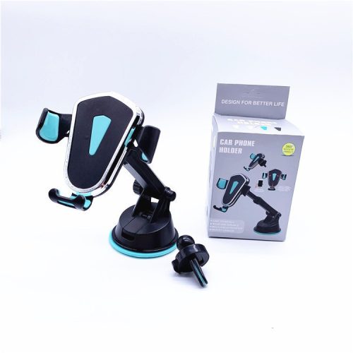 V bunke je text:2 v 1 automobilový držiak na telefón