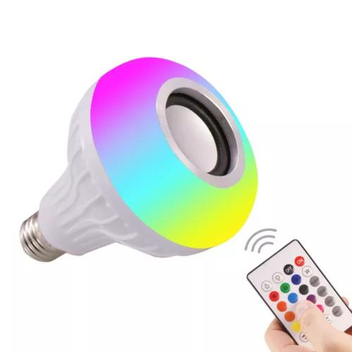 Žiarovka LED s bluetooth reproduktorom