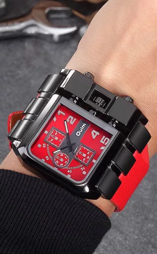 Oulm Rectangle luxusové hodinky