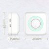 Prenosná batériová mini tlačiareň, inteligentná tlačiareň na tepelný papier, s bluetooth pripojením.