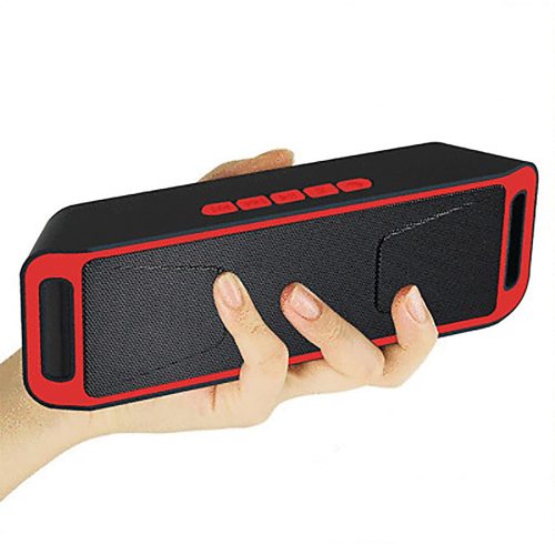 Sc208 Bluetooth reproduktor červený